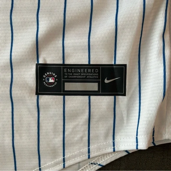 Nike Authentic New York Mets Pete Alonso #20 MLB Baseball Jersey Men's Sz XL - Picture 7 of 8